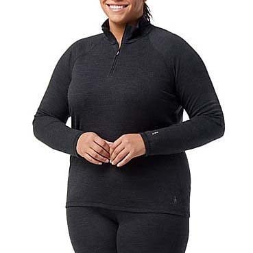 Evo Smartwool Classic Thermal Merino Base Layer 1/4 Zip Plus Top - Women's
