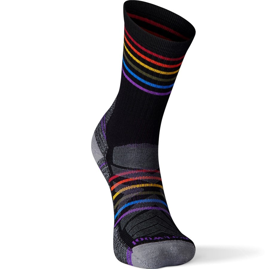 Evo Smartwool Hike Light Cushion Pride Pattern Crew Socks - Unisex