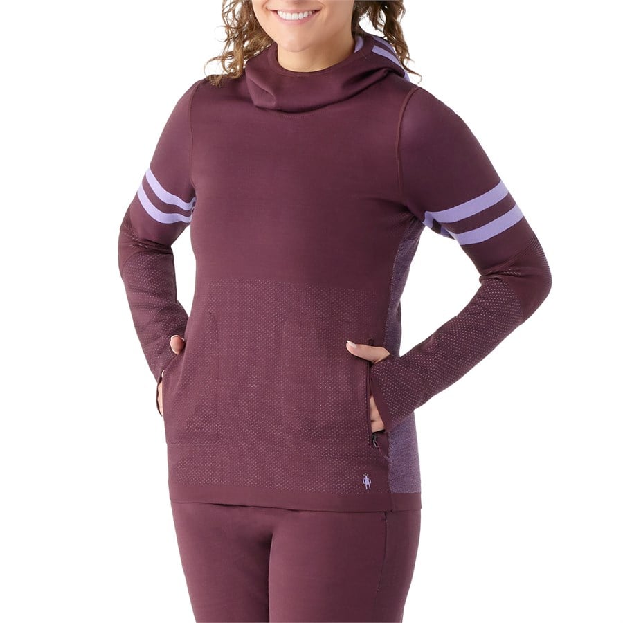 Evo Smartwool Intraknit Merino Tech Pullover Hoodie - Women's