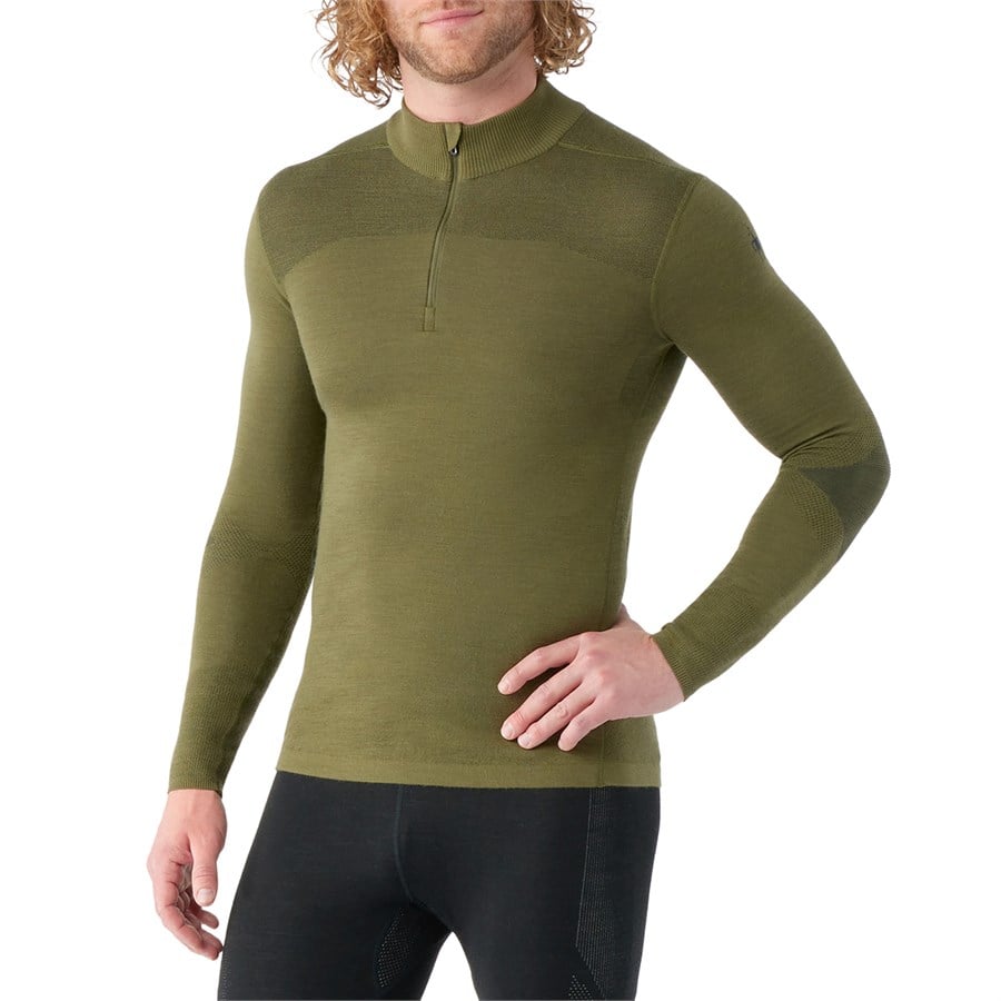 evo Smartwool Intraknit Thermal Merino Base Layer 1/4 Zip Top - Men's