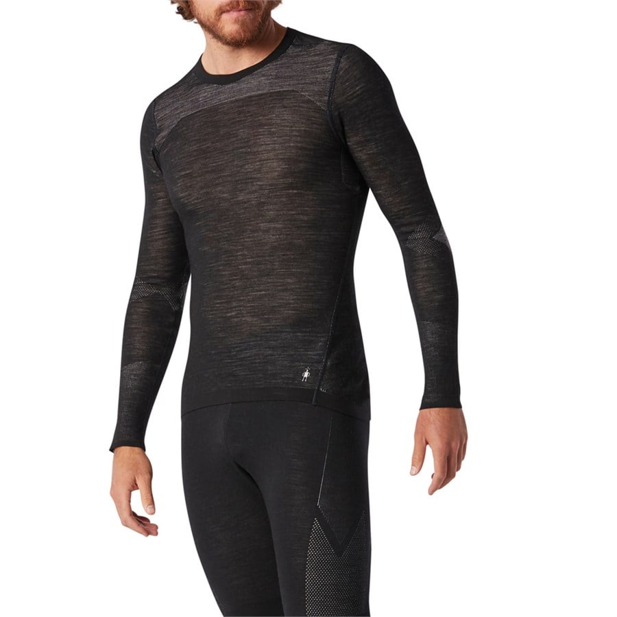 Evo Smartwool Intraknit Thermal Merino Thermal Base Layer Crew Top - Men's