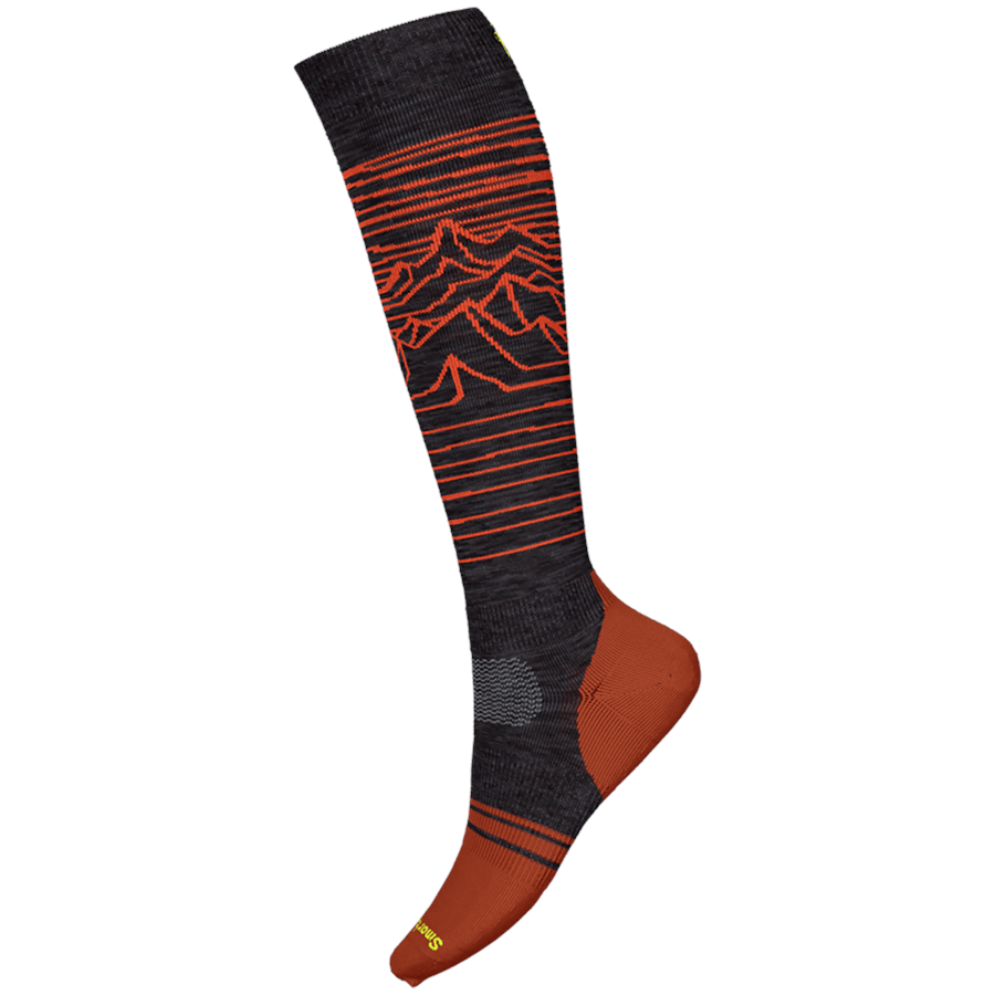 evo Smartwool Snowboard Full Cushion Iguchi Pattern OTC Socks