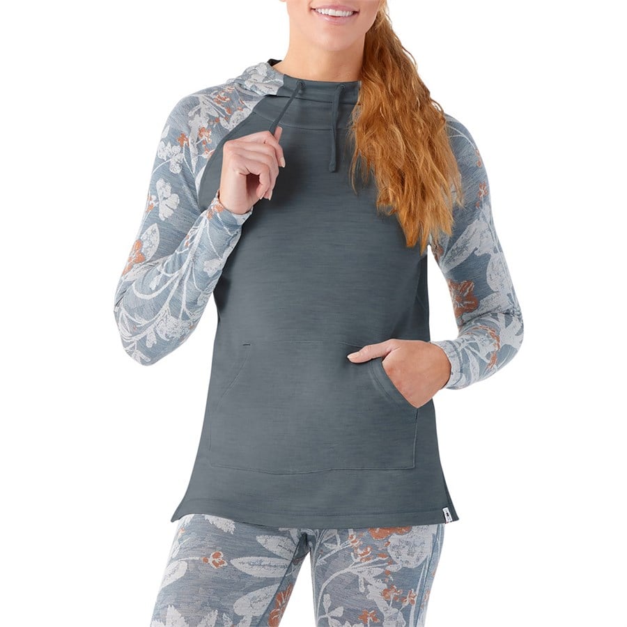 Evo Smartwool Thermal Merino Drape Neck Hoodie - Women's