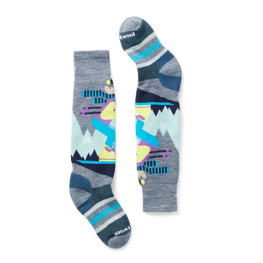 Evo Smartwool Wintersport Full Cushion Mountain Moose OTC Socks - Kids'