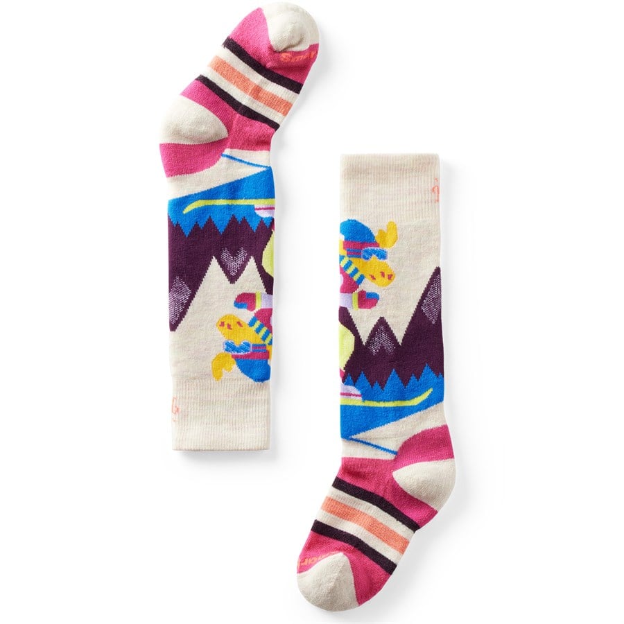 Evo Smartwool Wintersport Full Cushion Mountain Moose OTC Socks - Kids'