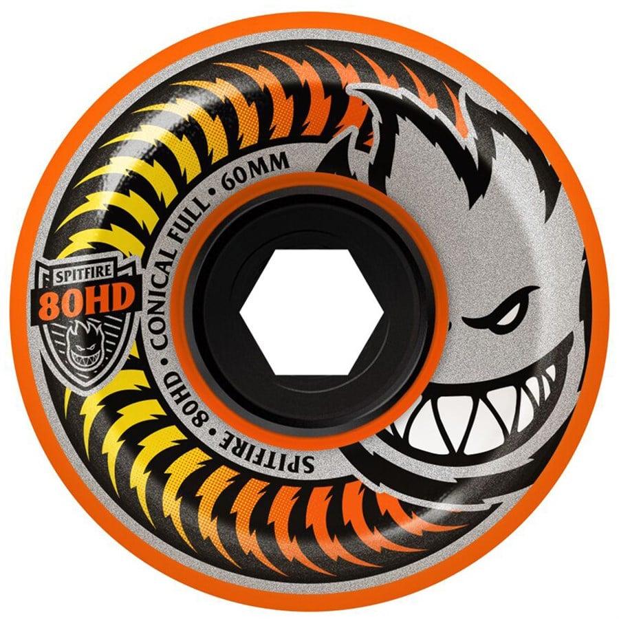 Evo Spitfire 80HD Conical Full Fade Orange Skateboard Wheels