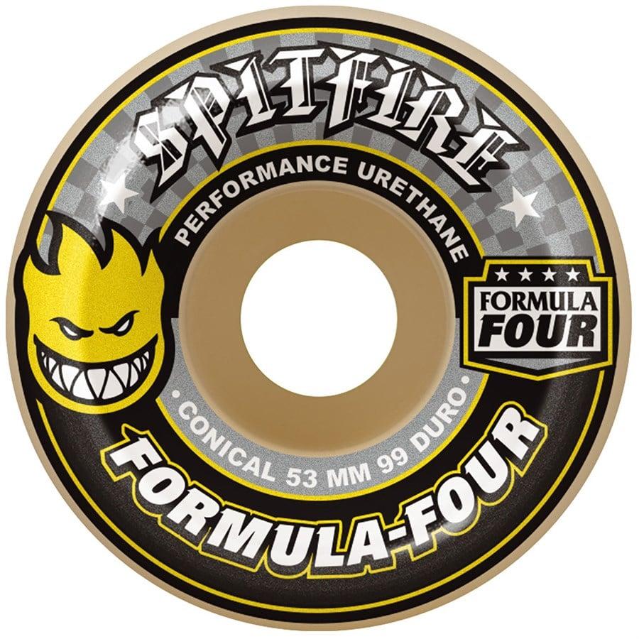Evo Spitfire Formual Four 99d Conical Shape Skateboard Wheels
