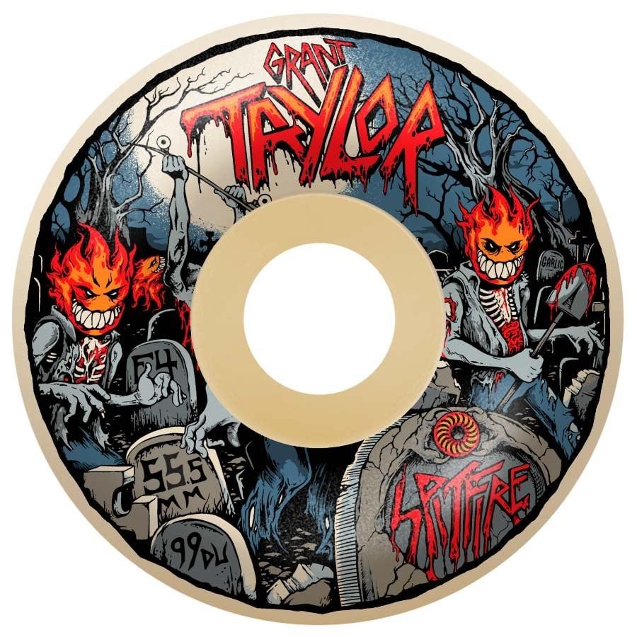 evo Spitfire Formula Four 99a Grant Taylor Undead Radials Skateboard Wheels