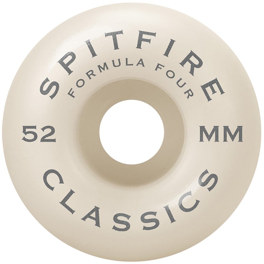 Evo Spitfire Formula Four 99d Classics Skateboard Wheels + Spitfire Cheapshots Bearings