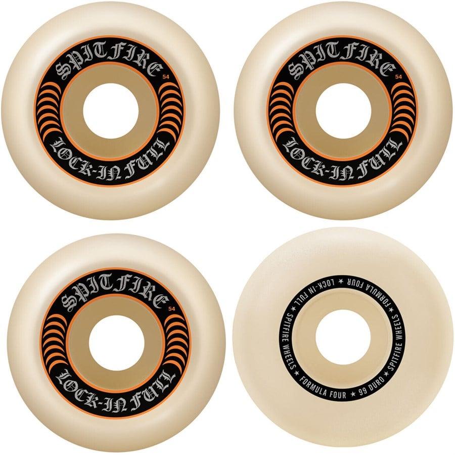 evo Spitfire Formula Four 99d Lock In Full Skateboard Wheels