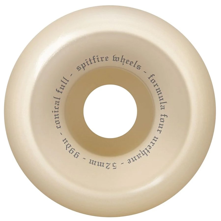 Evo Spitfire Formula Four 99d Venom Script Conical Full Skateboard Wheels
