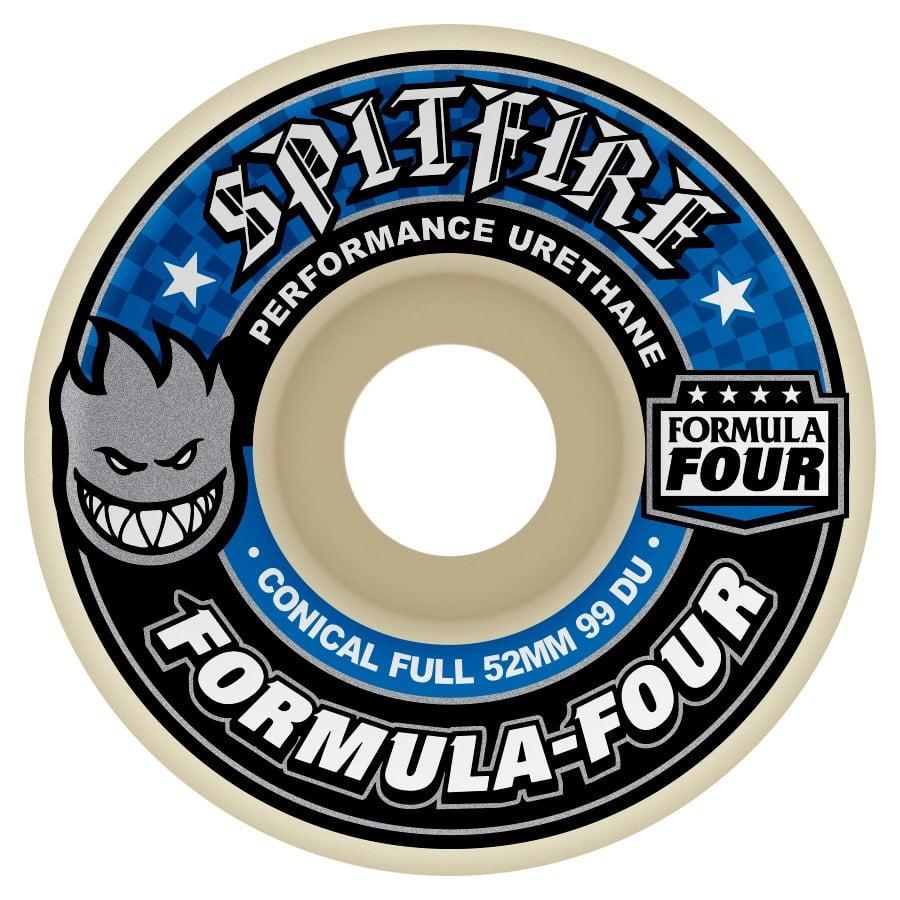 evo Spitfire Formula Four Conical Full 99a Skateboard Wheels