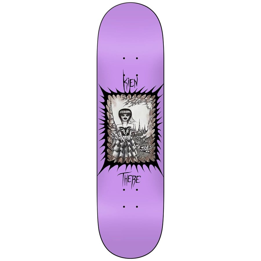 Evo There Skateboards Kien Funeral Doll 8.25 Skateboard Deck