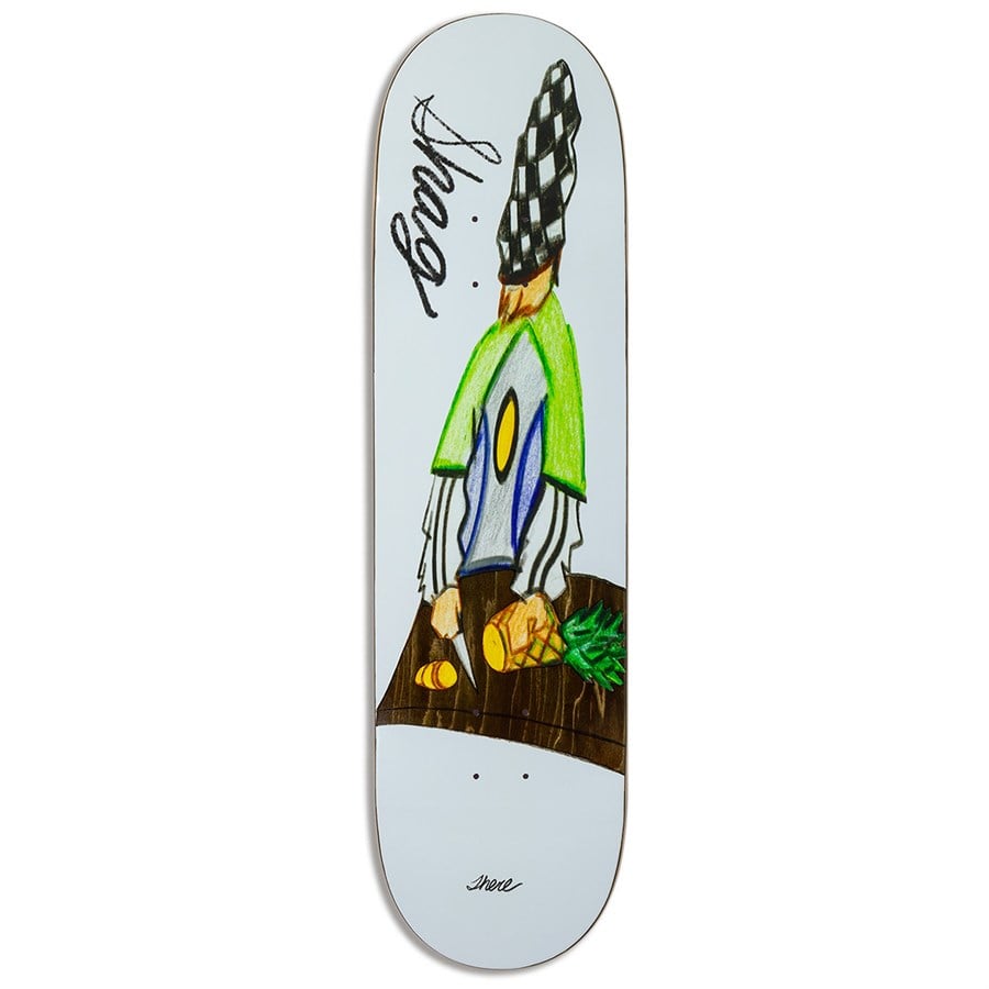 evo There Skateboards Shag Pineapple Shaggu True Fit 8.25 Skateboard Deck