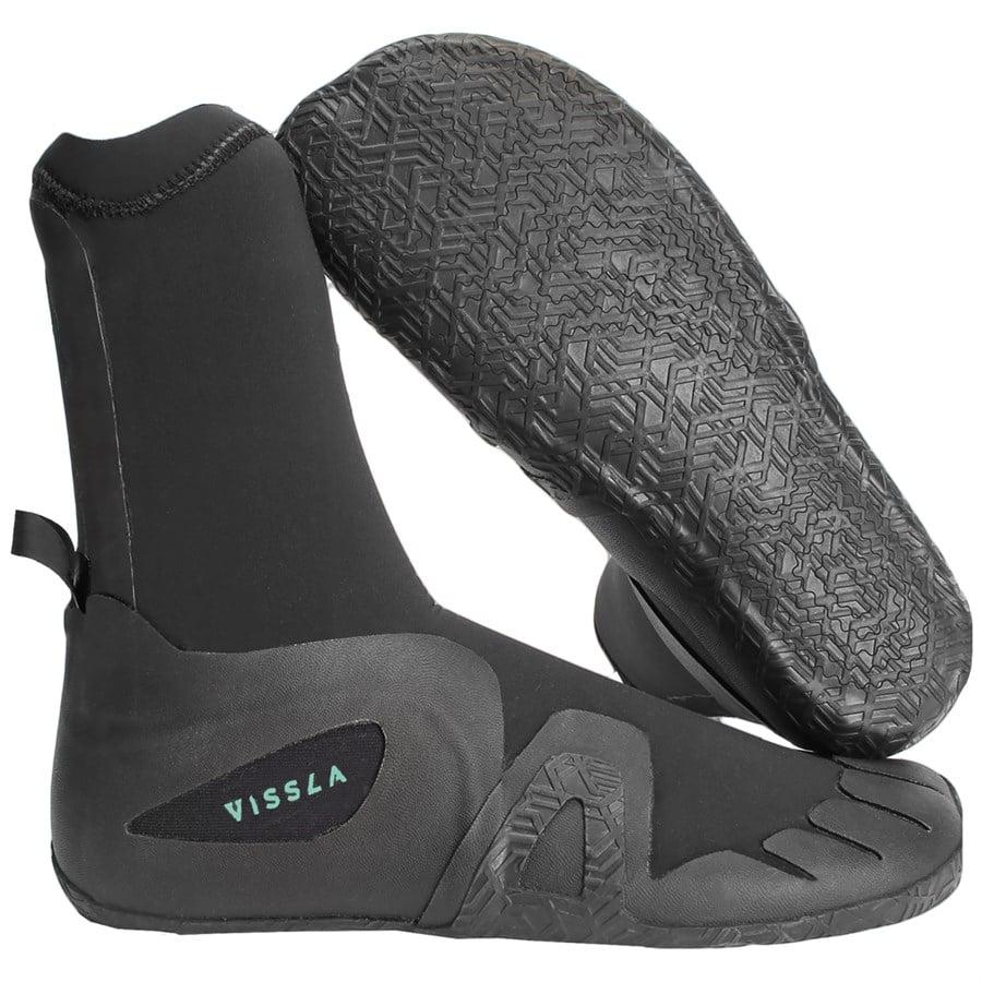 Evo Vissla 5mm 7 Seas Round Toe Wetsuit Boots + 3mm 7 Seas Wetsuit Gloves