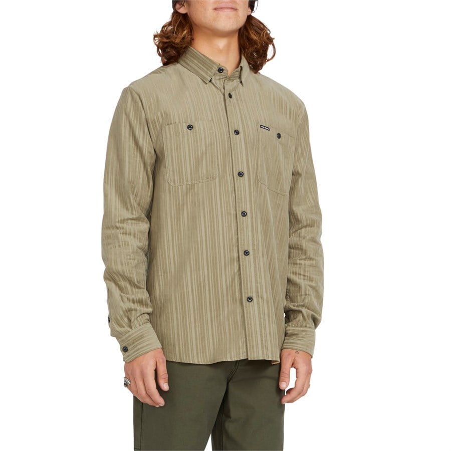 evo Volcom ENT Fat Tony Woven Long-Sleeve Shirt - Men's