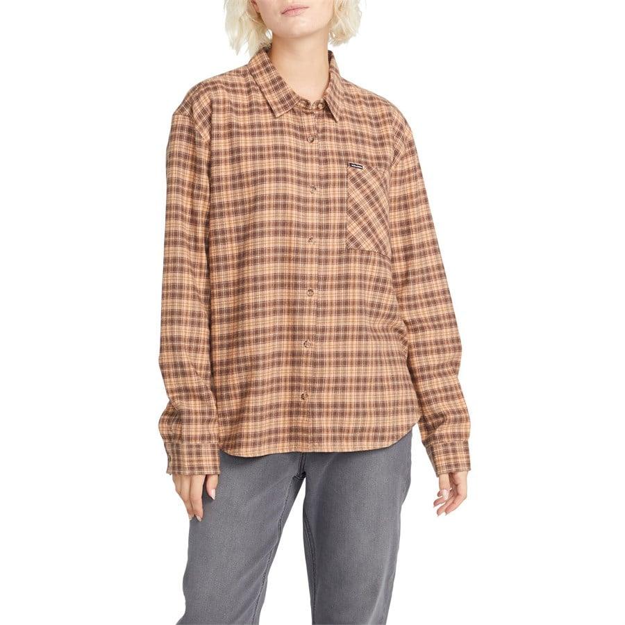 evo Volcom Plaid To Meet U Long-Sleeve Shirt - Women's