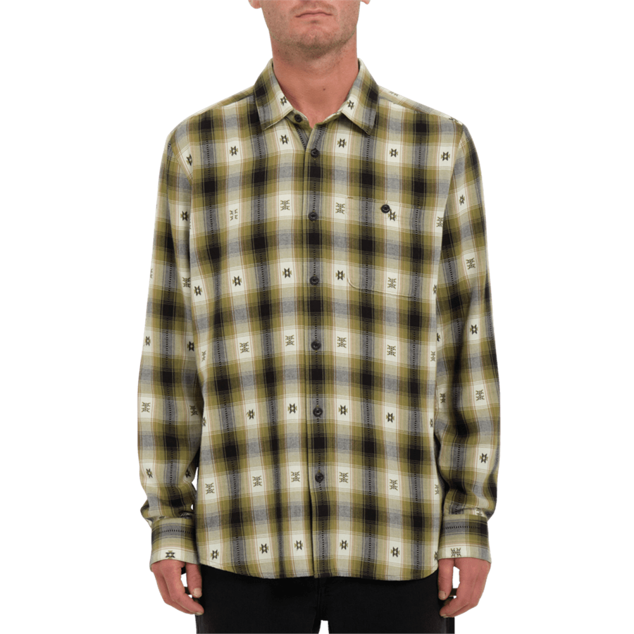evo Volcom Skate Vitals Simon Bannerot Flannel - Men's