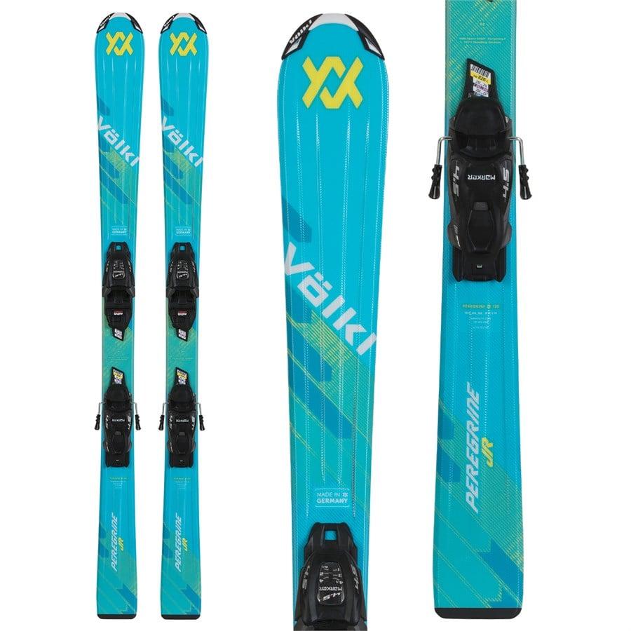 evo Völkl Peregrine Jr Skis + vMotion 4.5 Jr Bindings - Kids' 2026