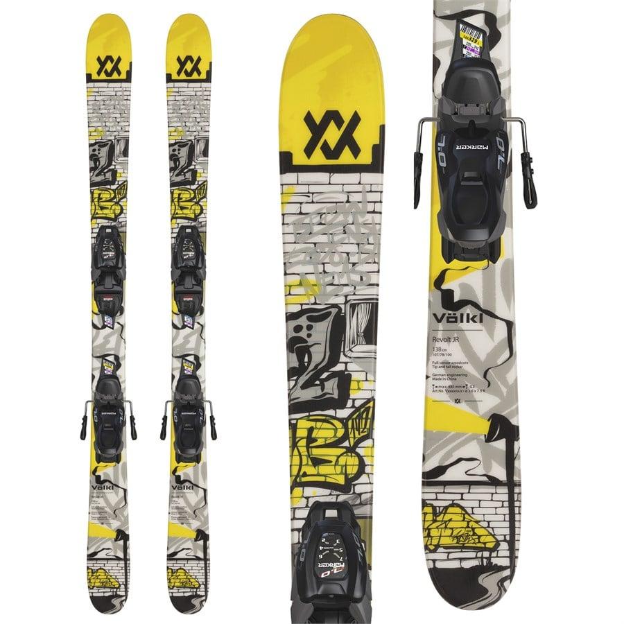 Völkl Revolt Jr Urban Skis + VMotion 4.5 Jr Bindings - Kids' 2025