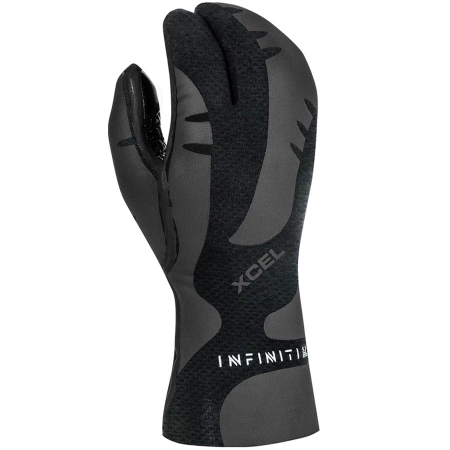 evo XCEL 5mm Infiniti 3-Finger Lobster Claw Wetsuit Gloves
