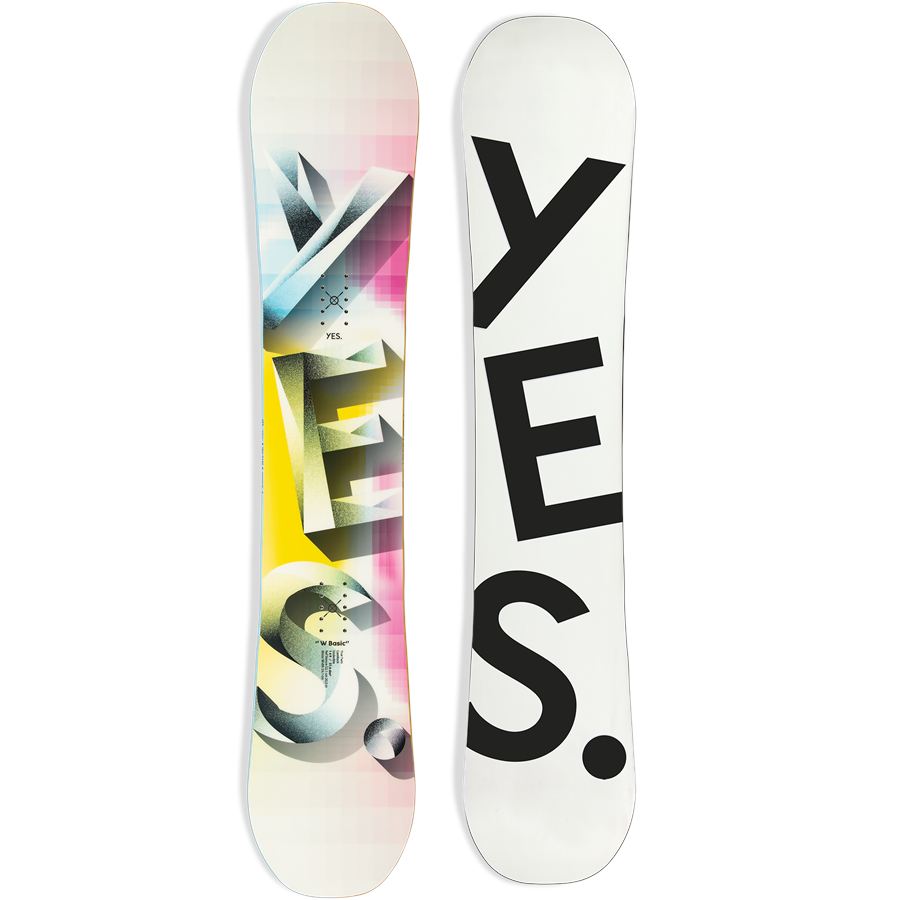Evo Yes. Basic Snowboard + Union Rosa Snowboard Bindings - Women's 2024