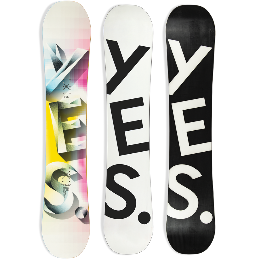 Evo Yes. Basic Snowboard + Union Rosa Snowboard Bindings - Women's 2024