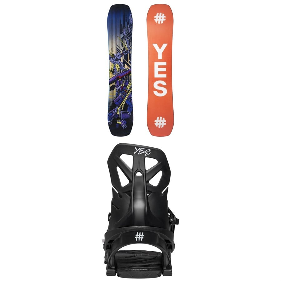 Evo Yes. First Basic Snowboard + NX-Gen Snowboard Bindings - Kids' 2026