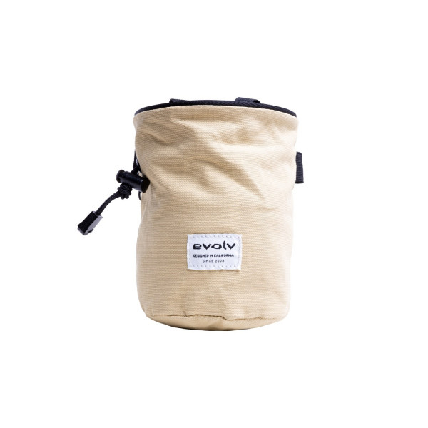 evolv Canvas Chalk Bag Climbing Essentials Chalk Bags Tan_1000
