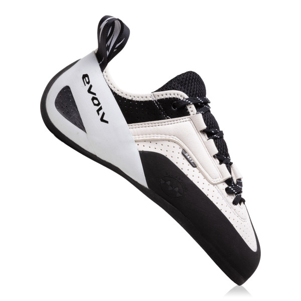 Evolv Defy Lace Climbing Shoes All-Around Gray / Black_1000