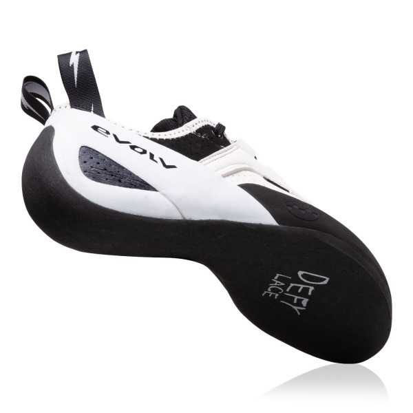 Evolv Defy Lace Climbing Shoes All-Around Gray / Black_1000
