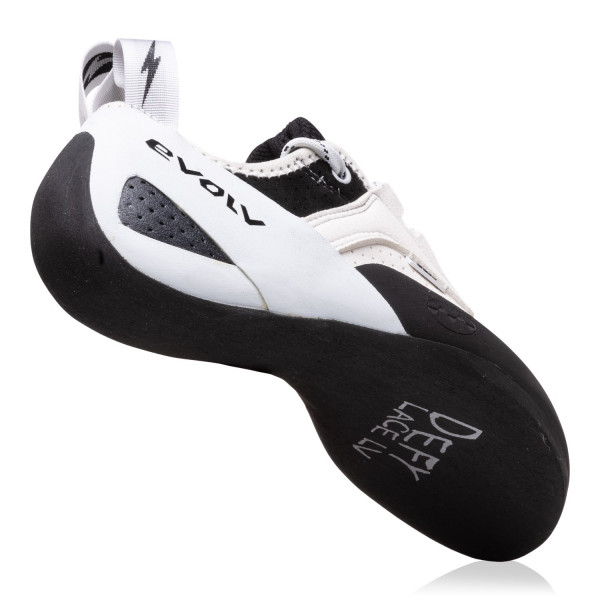 evolv Defy Lace LV Climbing Shoes All-Around Gray / White_2000
