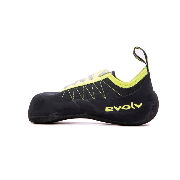 Evolv Eldo Z Climbing Shoes Adaptive Black / Neon Yellow_0900