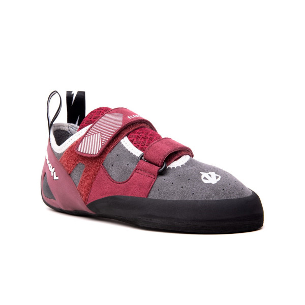 Evolv ELEKTRA® Climbing Shoes All-Around Grey / Merlot_0300