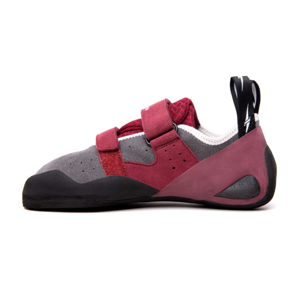 Evolv ELEKTRA® Climbing Shoes All-Around Grey / Merlot_0300