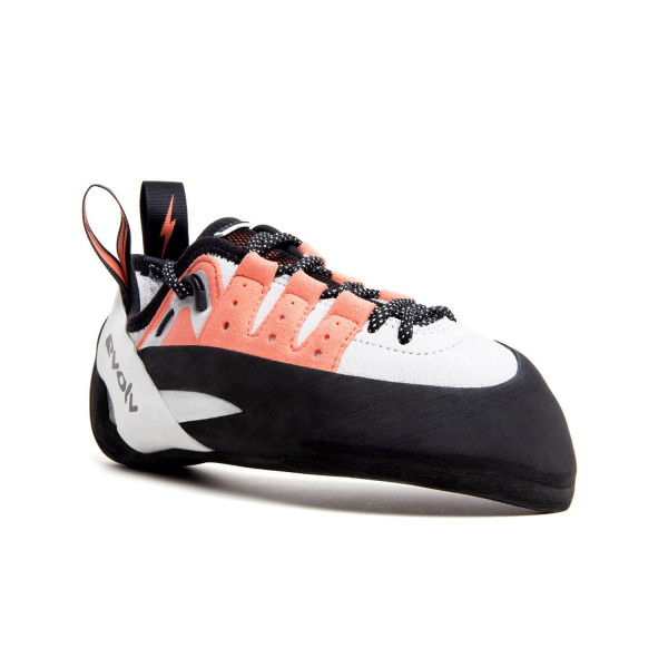 Evolv Geshido Lace Low Volume Climbing Shoes Performance White/coral/black_6286
