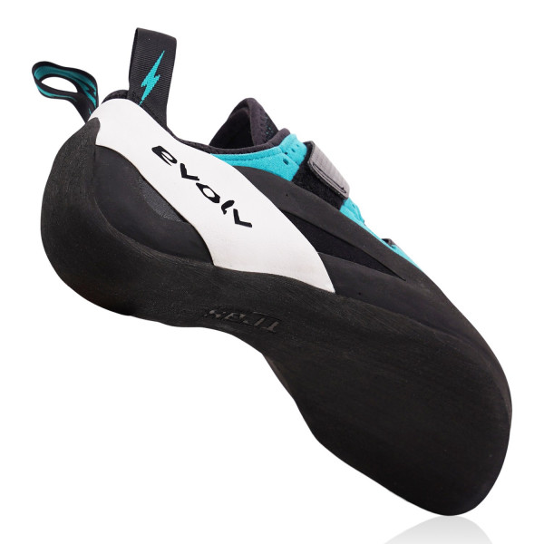 Evolv Geshido Men's - 14 15 16 Climbing Shoes Performance Black/teal/white_0955