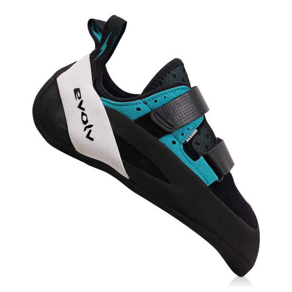 evolv Geshido Men's - 14 15 16 Climbing Shoes Performance Black/teal/white_0955