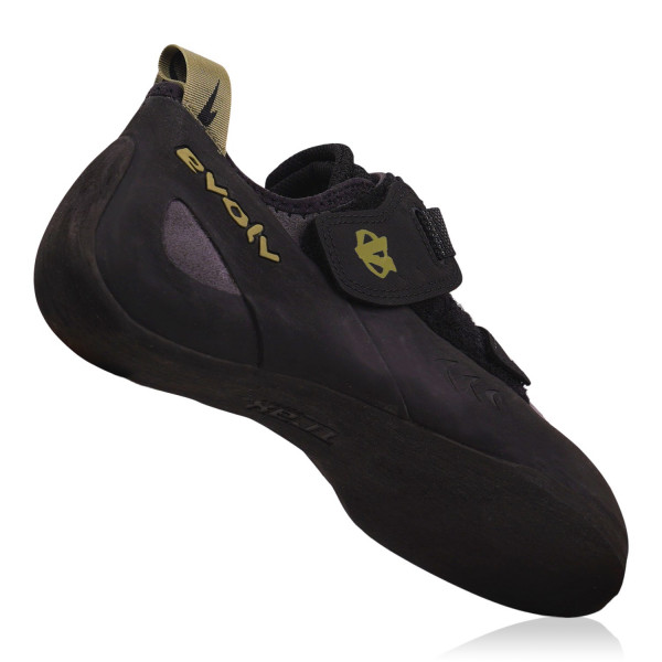 Evolv Kronos Climbing Shoes All-Around Black / Olive_0900