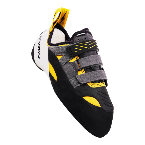 Evolv Shaman Climbing Shoes Evo Lab Gold/grey/white_6595