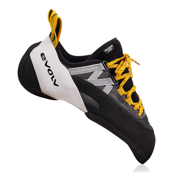 evolv Shaman Lace Climbing Shoes Evo Lab Gold/grey/white_6595