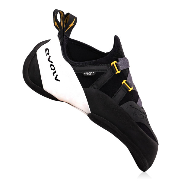 evolv Shaman Pro Climbing Shoes Evo Lab Black / white_1000