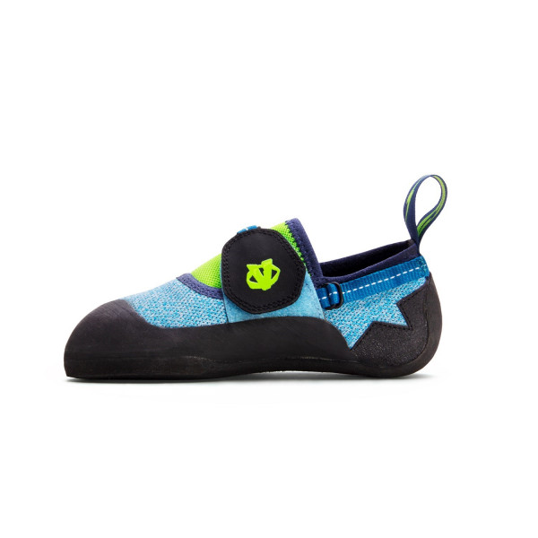 Evolv Venga Youth Climbing Shoes Climbing Shoes Kids Blue/neon Lime_3300