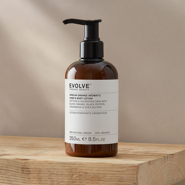 Evolve Organic Beauty African Orange Aromatic Hand & Body Lotion
