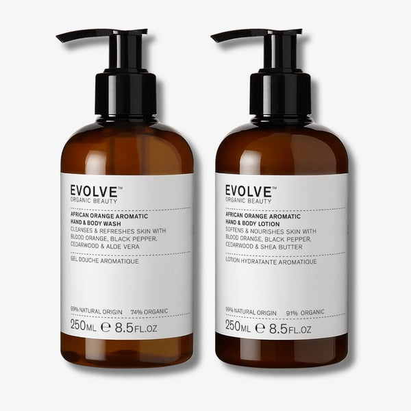 evolve organic beauty African Orange Duo