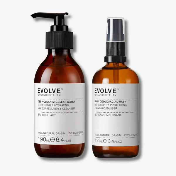 evolve organic beauty Double Cleanse Duo