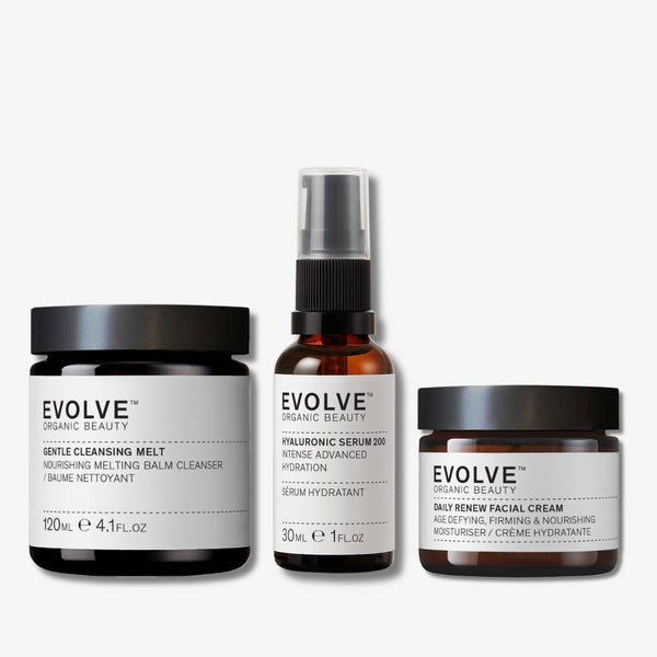 evolve organic beauty Hydration Trio Bundle