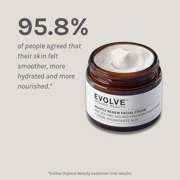 Evolve Organic Beauty Nightly Renew Facial Cream
