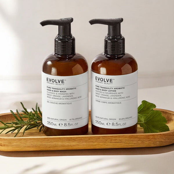 Evolve Organic Beauty Pure Tranquility Hand & Body Duo