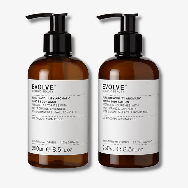evolve organic beauty Pure Tranquility Hand & Body Duo